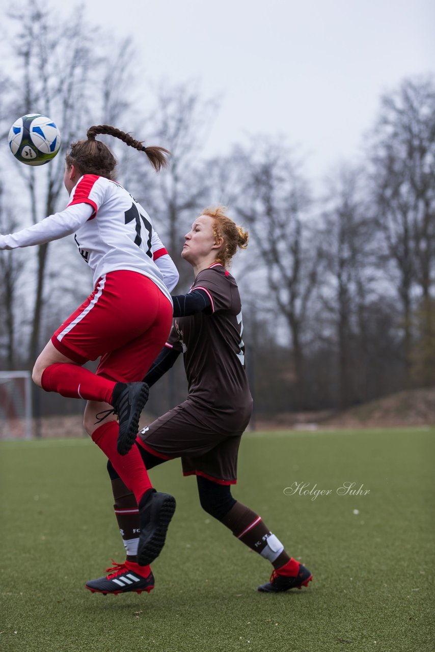 Bild 157 - B-Juniorinnen Walddoerfer - St.Pauli : Ergebnis: 4:1